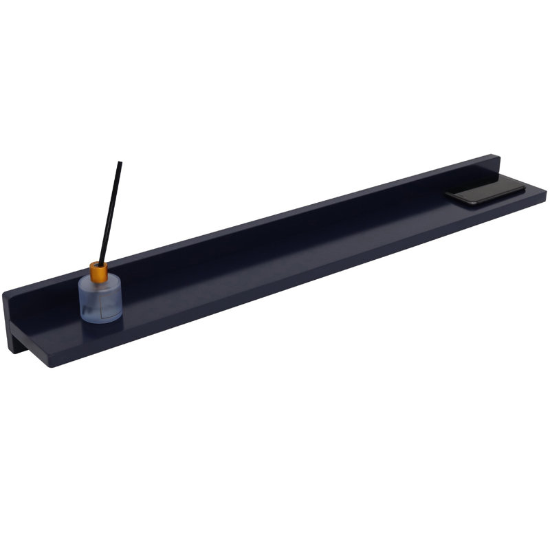 Floating Shelf, 3" H x 35" W x 5" D, Blue