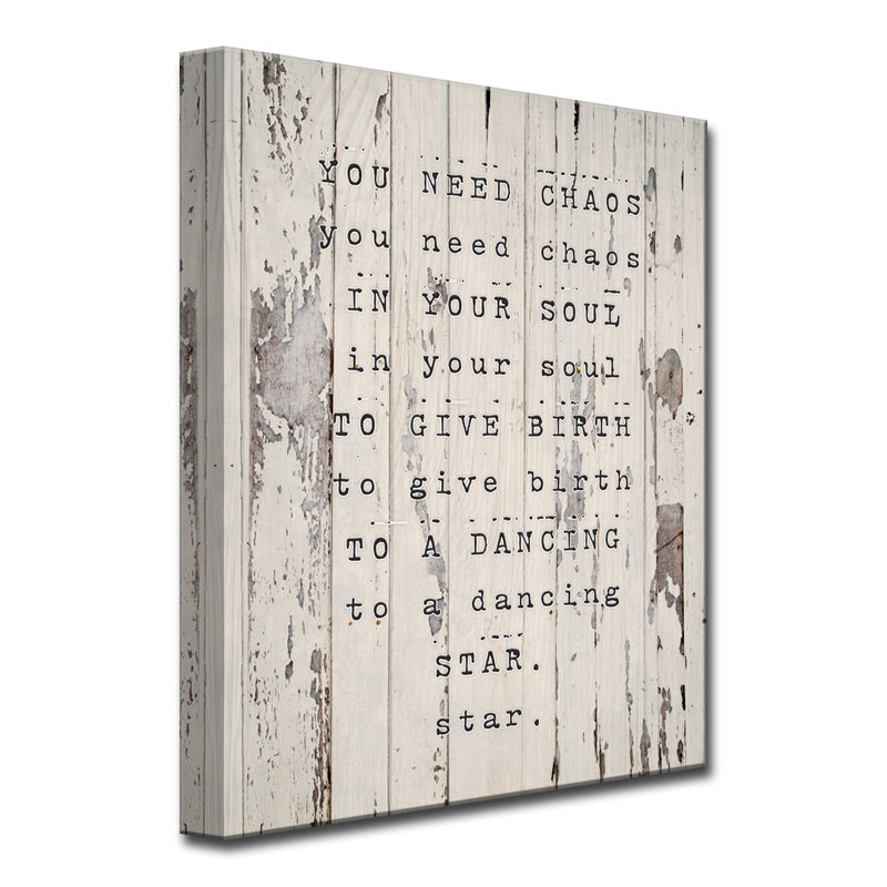 Dancing star-reproduction sur toile tendue, H 16 po x l 12 po x P 1,5 po