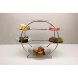 Giotto Stainless Steel Tiered Stand