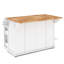 Smart Compact Kitchen Islands 120 cm W Kitchen Island with Top