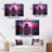 Cities & Countries Wall Decor on Metal