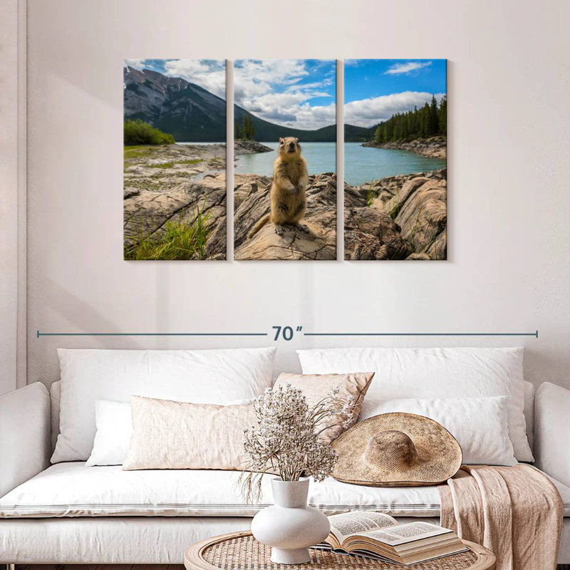 Brampt Adorable Chipmunk, 28" H x 45" W