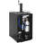 VEVOR 5.3 Cubic Feet Black Single Tap Freestanding Kegerator with