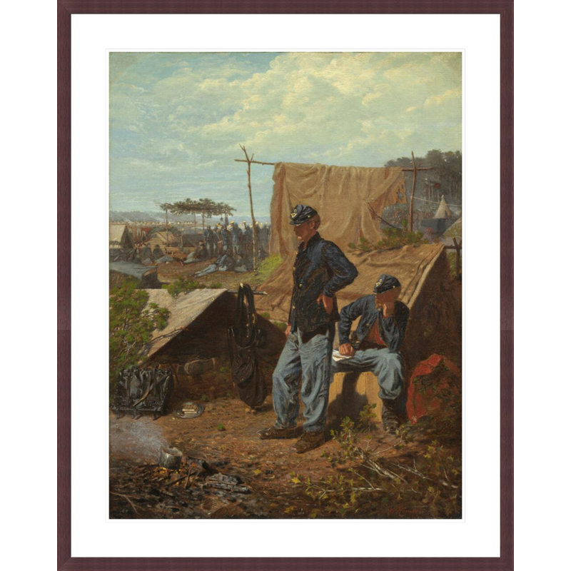 «Home Sweet Home» par Winslow Homer, impression giclée encadrée, H 41,5 po x l 33,18 po