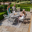 Anduin 6 - Person Patio Dining Set with Oval Table