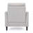 Mid-Century Linen Accent Chair – Stylish-699627437