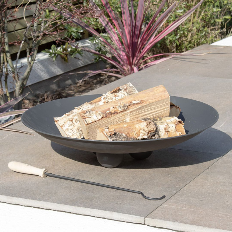 Anatilde Round Cast Iron Smokeless Fire Pit