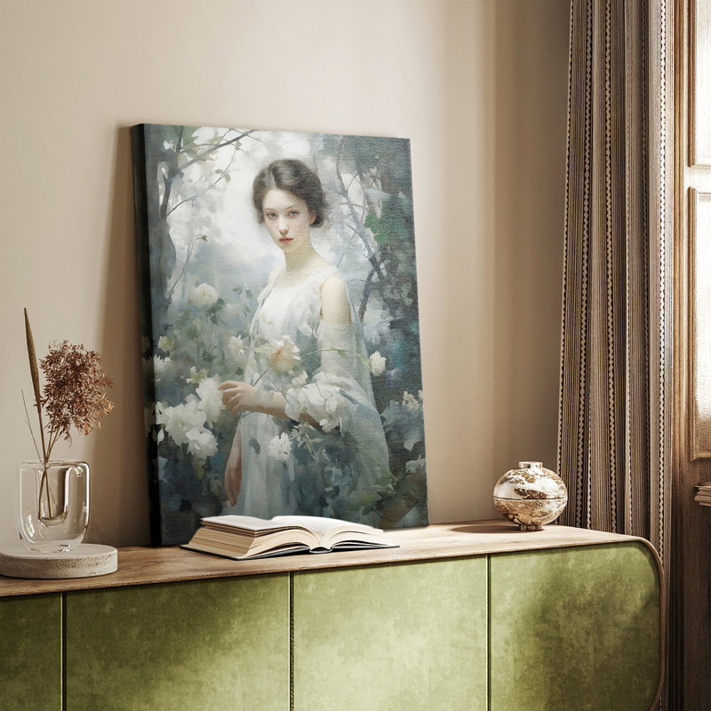 WOMEN Series DXLIV  -Premium Gallery Wrapped Canvas -Ready to Hang, H 12 po x l 8 po