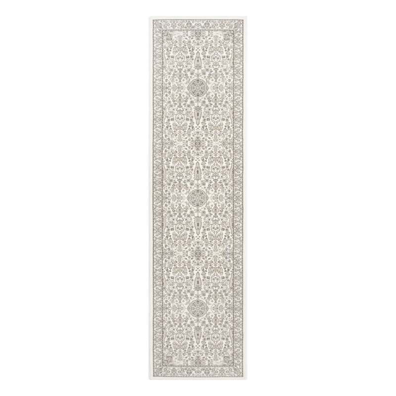 Tapis oriental floral Majestic, Tapis de couloir 2 pi 2 po x 8 pi