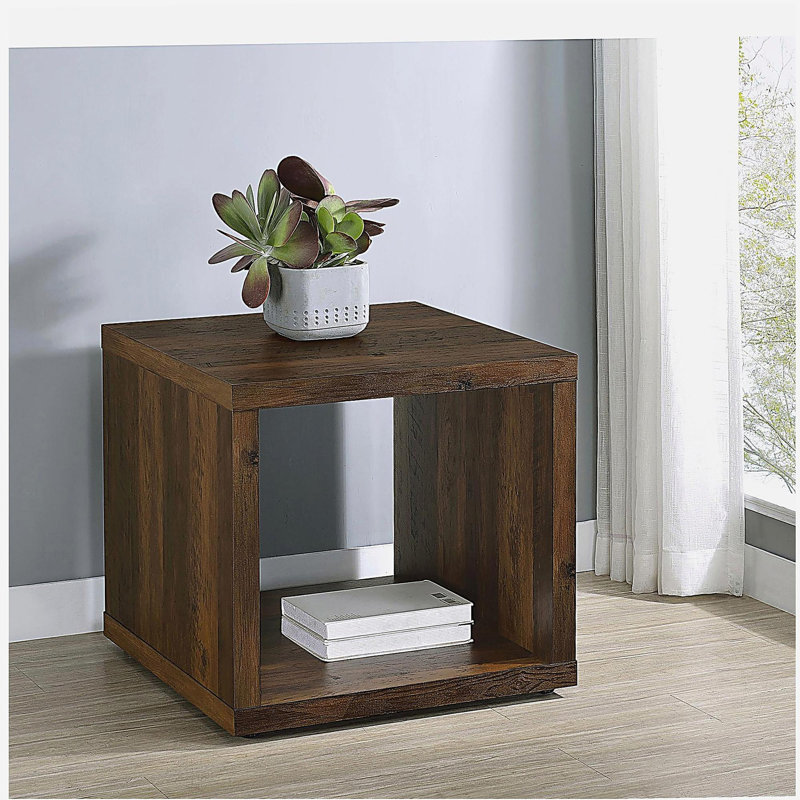 Table de bout d'appoint Flint, Brown