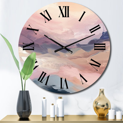 Horloge murale Pastel