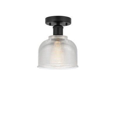 Shawnee Glass Semi Flush Mount