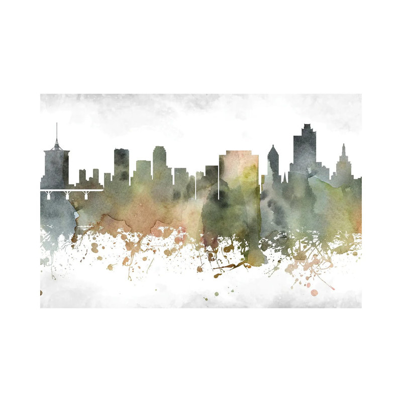 Horizon de Tulsa, H 18 po x l 26 po x P 1,5 po