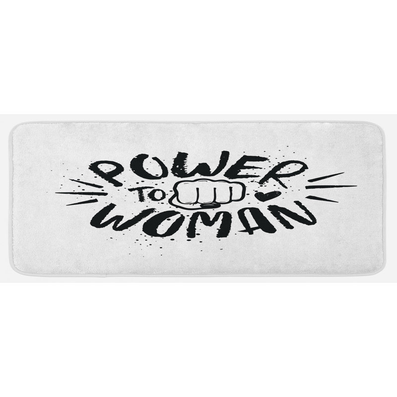 Tapis de cuisine féministe