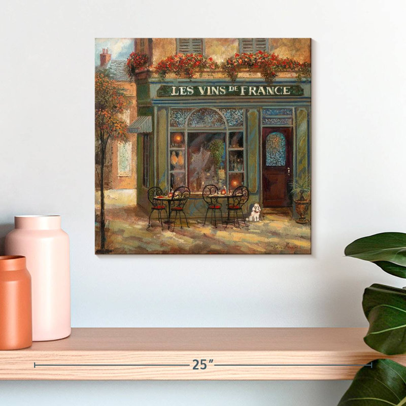 Lilie Wine Shop, 16" H x 16" W
