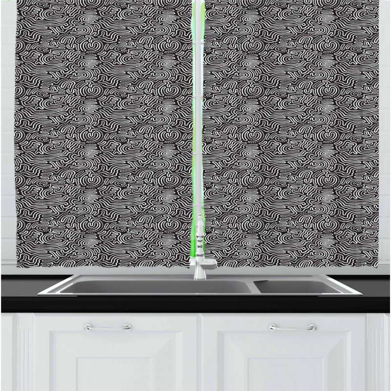 Tailored Kitchen Curtain