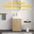 Gada 20" Striped Light Oak Bathroom Vanity With White Ceramic Sink, Freestanding Bathroom Cabinet For Modern Bathroom, One-Piece White Ceramic Basin Without Drain And Faucet,-1979887643-1979887644