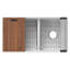 Ruvati 33 pouces Fireclay Workstation