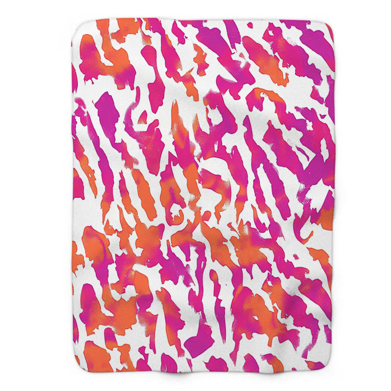 Wild Designs - Couverture de qualité supérieure 1 pièce, Grand lit