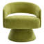 Upholstered Swivel Armchair-2037472830