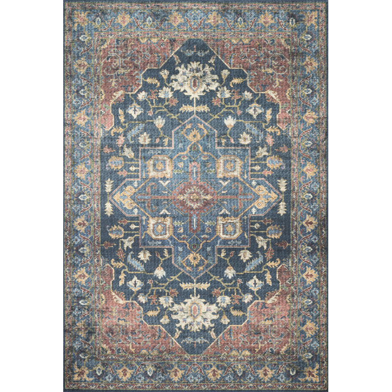 Gelo Oriental Indoor Rug, Rectangle 5' x 7'6"