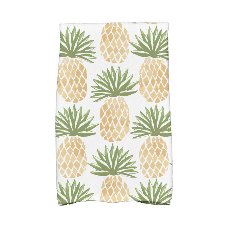 Serviette de cuisine en sergé de pin ananas