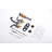 Kree Arc Double Handle Centerset Lavatory Bathroom Sink Faucet with Drain Assembly - Oil Rubbed Bronze-92300302