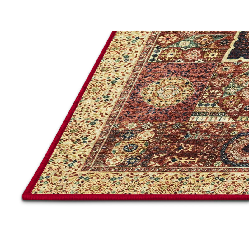 Abstract Indoor Rug, Rectangle 7' x 10'