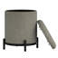 Repose-pieds rond avec rangement Modern-1145288748