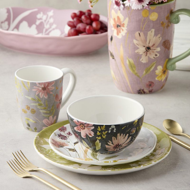 Service de table 16 pièces Wildflowers