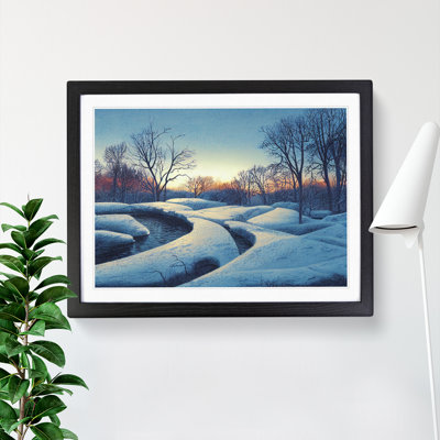 A Fanciful Winter Forest - Single Picture Frame Print
