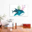Requin-baleine avec coraux - imprimé-52990656-52990657-52990659