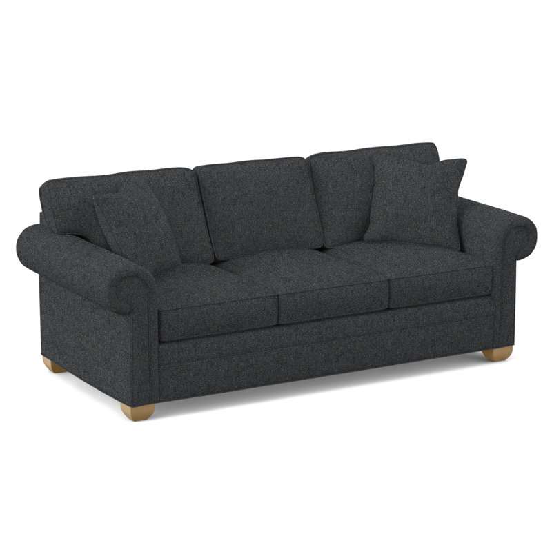 Main Street Upholstered 85'' Sleeper Sofa, Hampton, Ian Lagoon