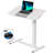  Adjustable Overbed Table - Folding Portable Laptop Desk With Gas Spring Height Adjustment