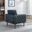 Fauteuil 34,25 po en similicuir capitonné-1259795057