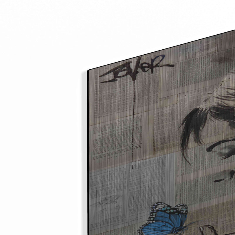 «A Little Blue Hope» par Loui Jover, H 36 po x l 24 po