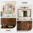 Dimmable 25.2"H LED Wood Wall Sconce
