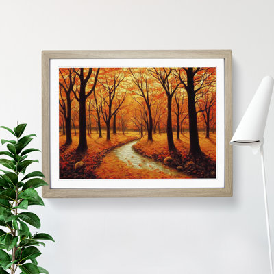 Warm Autumn Forest Vol.6 - Single Picture Frame Print