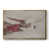 Toile avec cadre flottant or
