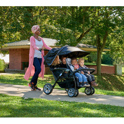 Poussette tandem 4 places Compass Quad