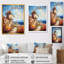 «Windmill Sunny Coastal Views - Wind Turbines», art mural-1194660168-1194660169
