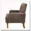 Chaise d'appoint moderne en velours côtelé-2061899782