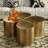Brass Teardrop Table