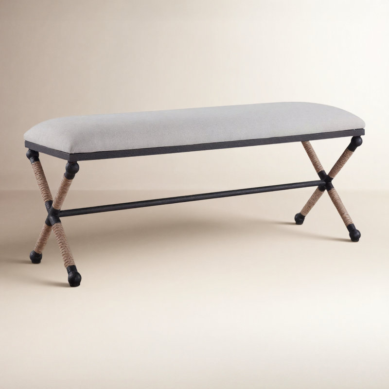Cherise Benches, Oatmeal Basketweave