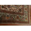 Tapis beige unique de style années 1950 de 9 pi 10 po x 12 pi 7 po Lennin