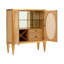 Petite Solid Wood Bar Cabinet
