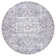 Didim Boho Medallion Machine-Washable Gray/Purple Rug