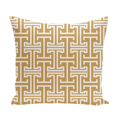 Geometric Reversible Throw Pillow