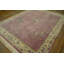 Hand Knotted Wool Area Rug in Purple