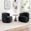Fauteuil demi-tonneau pivotant Stanford-1183807966